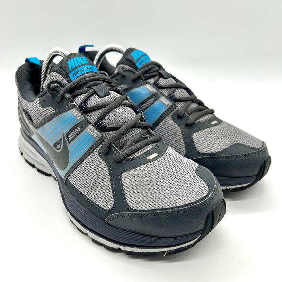 Nike Pegasus 29 GTX Womens Running Shoes Sz 11.5 Gray Blue Gore Tex 525033-004 - Picture 4 of 10